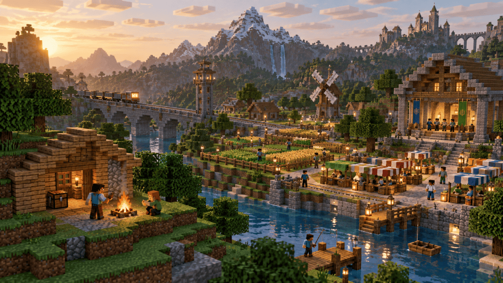 Why Minecraft Became a Laboratory for Imaginary&nbsp;Societies